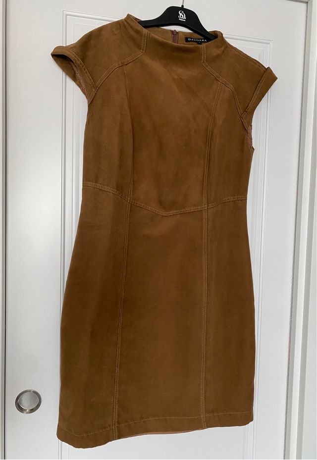 Vestido tejido tipo antelina