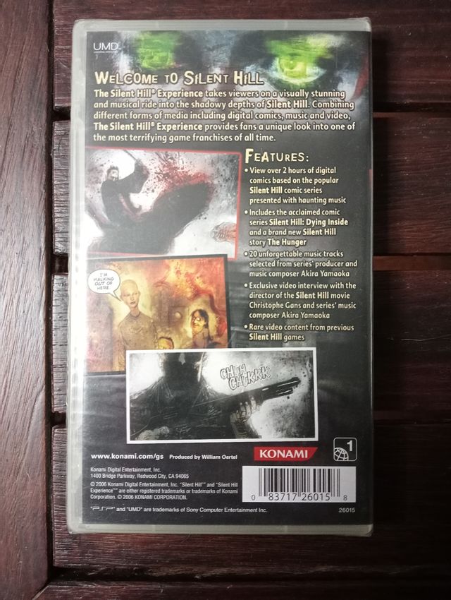 Silent Hill Experience PRECINTADO Sony PSP Konami
