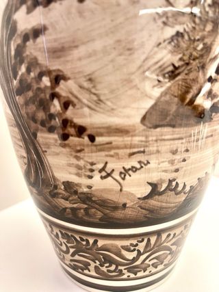 Vaso in Ceramica di Albisola Laca perfetto