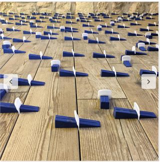 100 Cuñas Nivelación Dexter