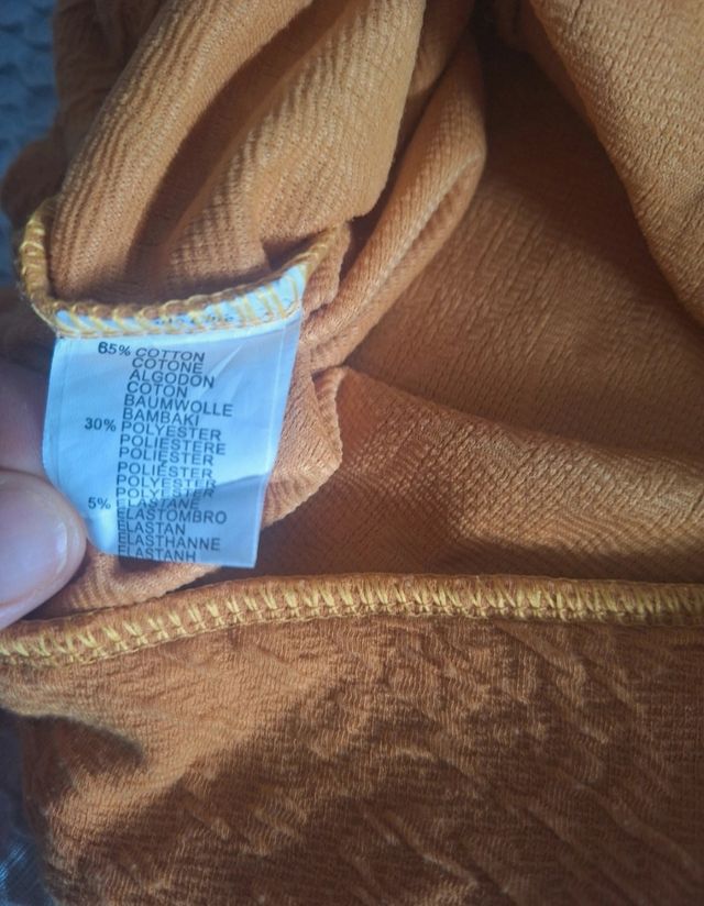 Jersey con coderas mujer. Talla: M