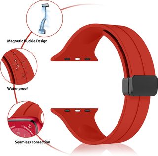 Apple Watch Correa magnética bicolor   