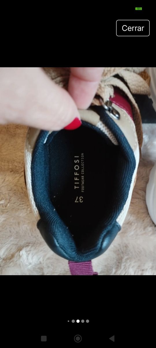 Zapatillas beich de Tiffosi