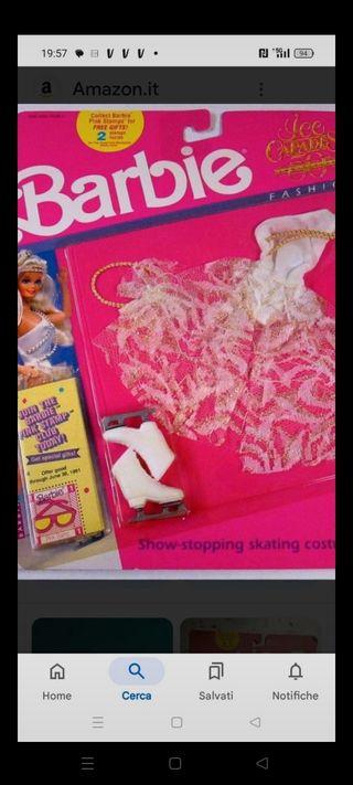 Barbie ICE capede 1989  body