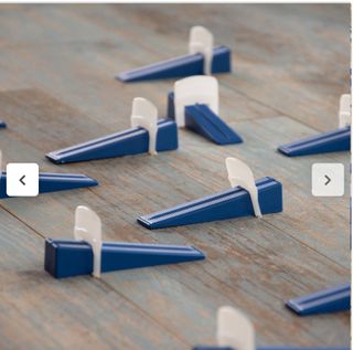 100 clips nivelación baldosas 2mm