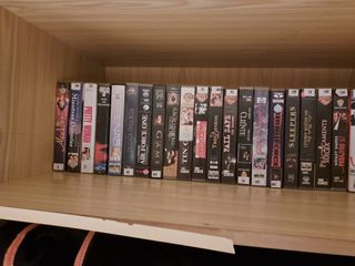 Lote de 250 Cintas VHS. 3€ unidad. Lote 10 mínimo.