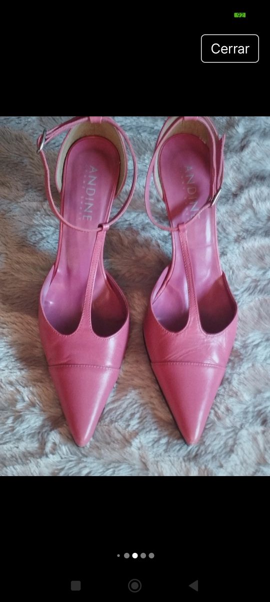 Tacones color rosa Barbie
