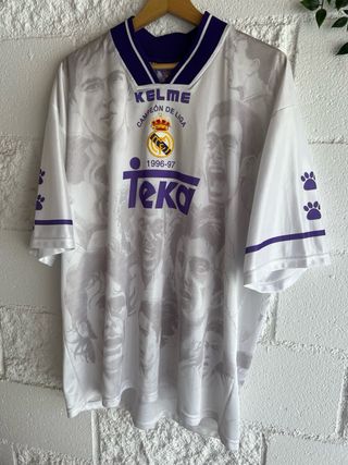 Camiseta Kelme Real Madrid 96-97 edicion especial