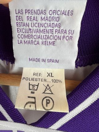 Camiseta Kelme Real Madrid 96-97 edicion especial