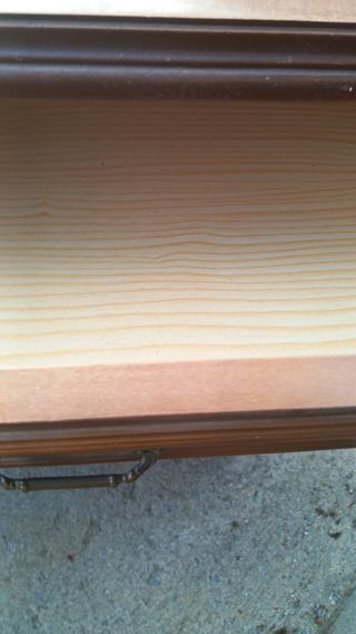 Escritorio con cajonera y mesilla