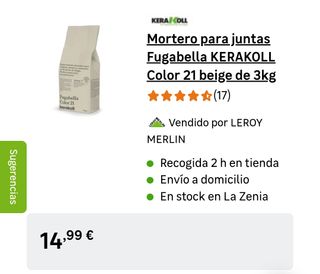 Fugabella Color 21 - 3kg Fugabella Color 1 - 3Kg