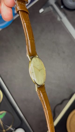 Reloj Zodiac vintage oro 33mm