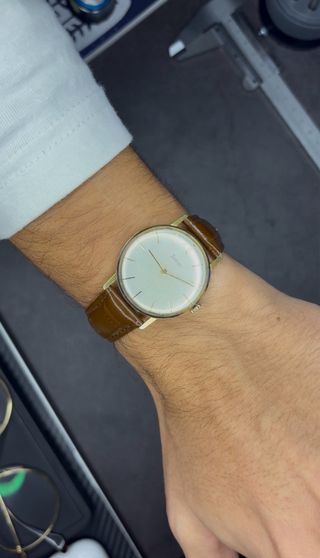 Reloj Zodiac vintage oro 33mm