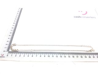 cadena plata 925mm 22cm