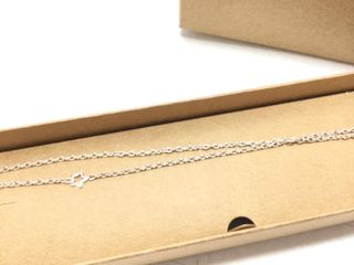 cadena plata 925mm 22cm