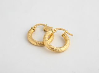 argollas oro 18k