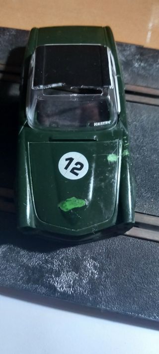 Carroceria mercedes verde scalextric