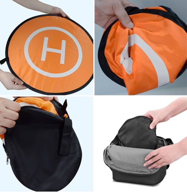 Eliporto pieghevole per droni