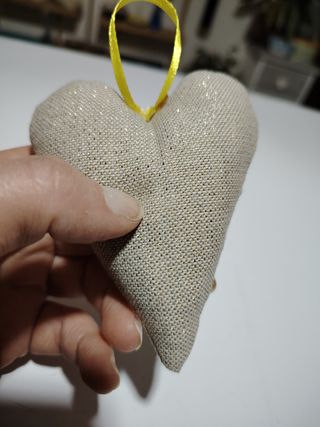 Cuoricino portaprofumo shabby chic