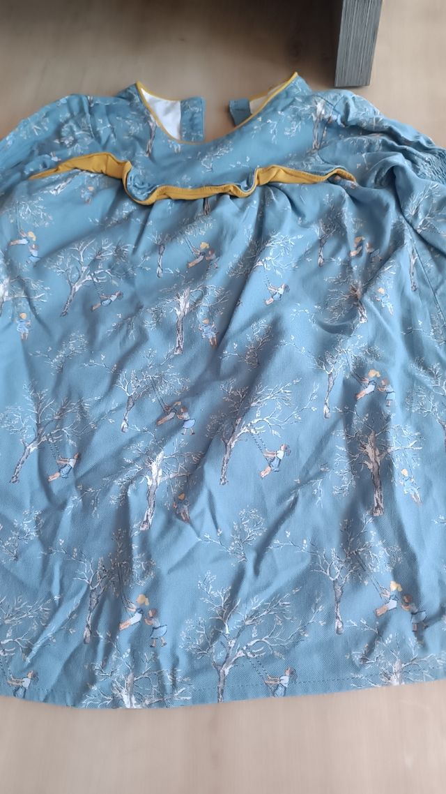 Pack  2 vestidos y falda 5-6 años niña