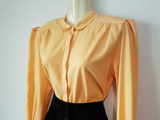 60s camisa cuello bebé