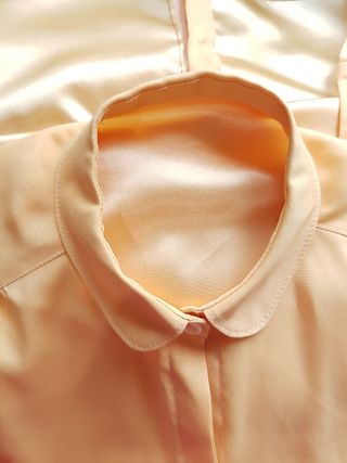 60s camisa cuello bebé