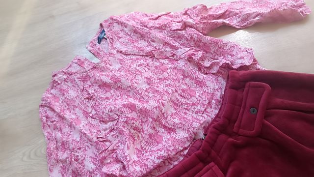 Conjunto falda camisa 4-5 años niña