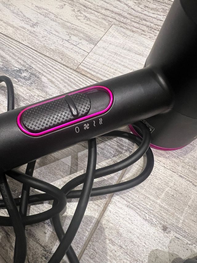 Asciugacapelli Erth Beauty Pro - Capelli neri/rosa