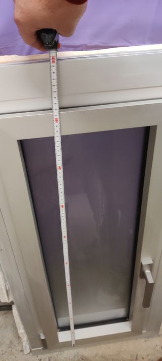 Ventana aluminio oscilobatiente K-Line