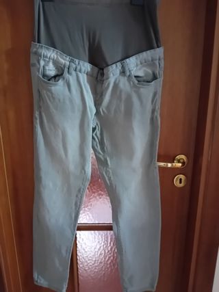 Jeans premaman grigio taglia L