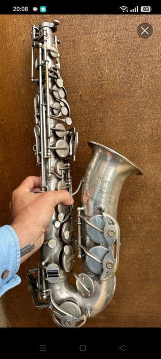 saxo alto Pierret francés, época de los Marck Vl