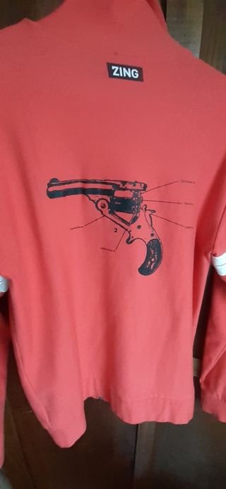 Sudadera roja 