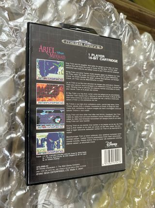 Ariel the Little Mermaid Sega Mega Drive PAL CIB