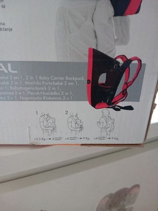 Mochila portabebe jane