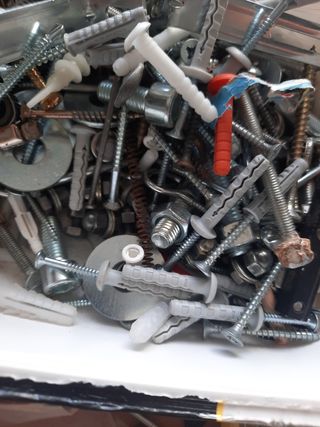 Lotto viti, bulloni e dadi misti