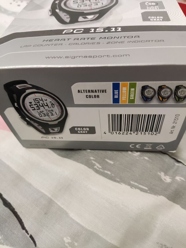 Reloj de actividad Sigma PC 15.11