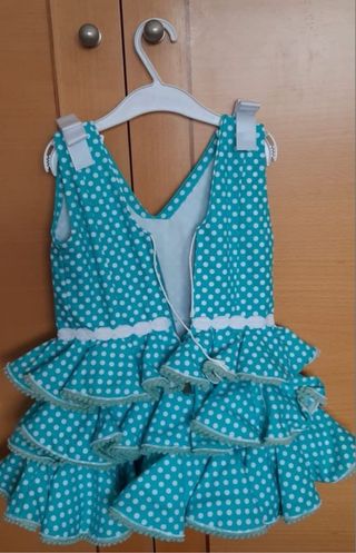 Traje Flamenca niña talla 4