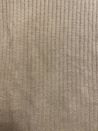 Jersey Zara canalé gris - Talla S