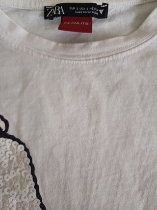 Camiseta Snoopy de Zara