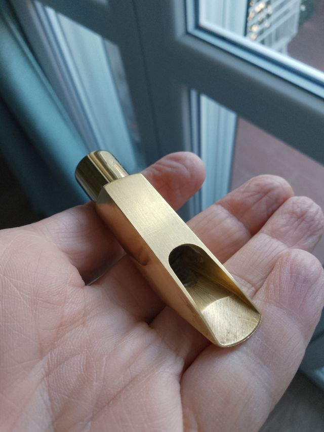 Sax soprano boquilla D. Guardala Liebman vintage 