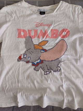 Camiseta Dumbo Disney de Zara