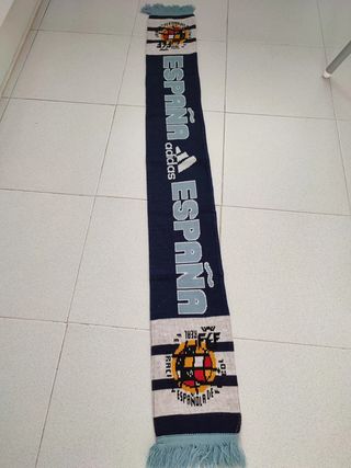Sciarpa calcio espana adidas vintage bufana futbol