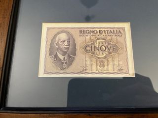 Banconote Regno d'Italia (1, 2, 5, 10 Lire)