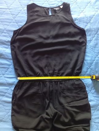 Tuta nera elegante donna taglia S/M