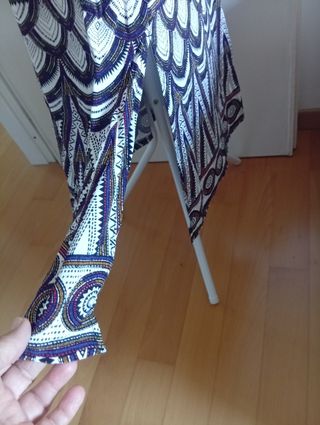 Gonna lunga etnica multicolor taglia S/M