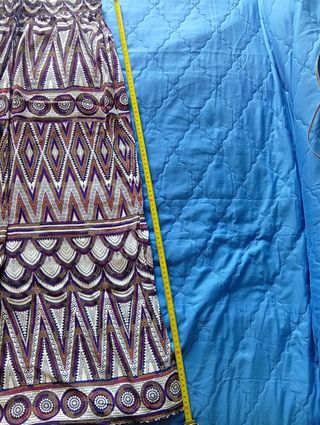 Gonna lunga etnica multicolor taglia S/M