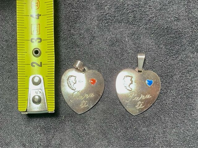Colgantes corazón de plata “ para ti”
