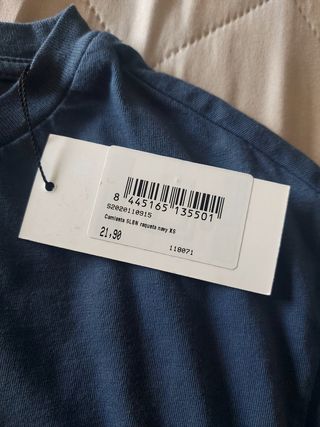 Camiseta Silbon SLBN XS azul
