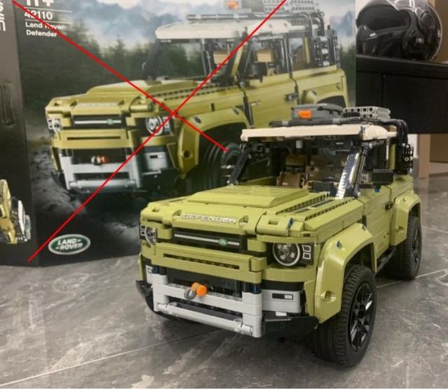 Bloques Technic Land Rover Defender 42110 leg