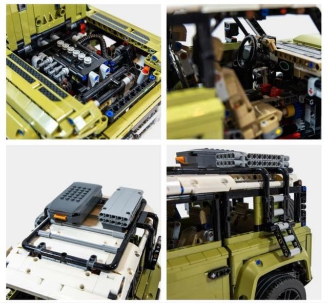 Bloques Technic Land Rover Defender 42110 leg